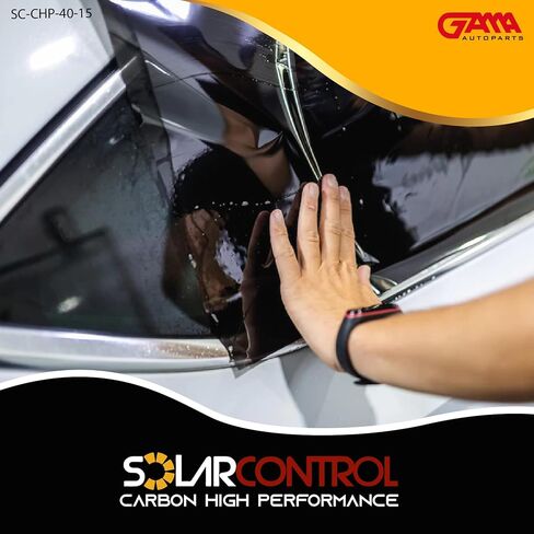 SOLARCONTROL Window Tint Car Film 40" X 100FT Carbon High Performance Shade Roll Universal Fit Privacy UV Sun Block and Scratch Resistant (35% Medium Shade) in Kuwait