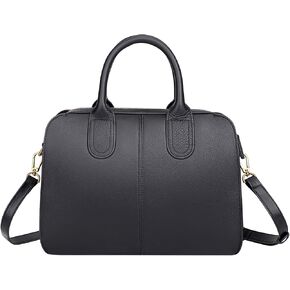 Over Earth Genuine Leather Satchel Handbags for Women Soft Leather Top Handle Satchel Bags Casual Crossbody Purses