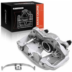 A-Premium Disc Brake Caliper Assembly with Bracket Compatible with Select Audi Models - A4 2009-2016, A4 allroad 2013-2016, A4 Quattro 2009-2014, A5, A5 Quattro, allroad - Front Right Passenger Side