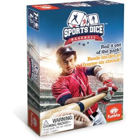 FoxMind Games: Sports Dice, Baseball, Roll it Out of The Park, Easy to Learn, Fun to Play, Play with Up to 4 Players, for Ages 7 and up