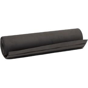 Bright Creations Black EVA Foam Sheets for Cosplay, Arts and Crafts Supplies (1mm, 13.7 x 39 in, 4 Pack)