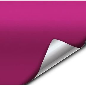 VViViD XPO Matte Magenta 1 Foot x 5 Foot Vinyl Wrap Roll with Air Release Technology