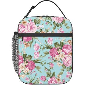Lunch Box for Kids Girls Boys Car Pattern Lunch Bag Cooler Tote Reusable Insulated Lunch Bag Container Gifts for Office Picnic Travel Work School