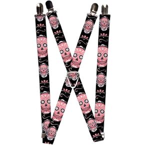 Buckle-Down Suspender - Sugar Skulls