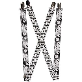 Buckle-Down mens Buckle-down - Nightmare Before Christmas Suspenders, Nightmare Before Christmas, 3.5 x 2.5 US