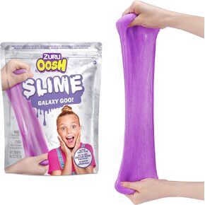 Oosh Slime Large Foilbag 800g (Pink) by ZURU, Gooey Slime and Epic Stretchy Slime for Girls and for Kids