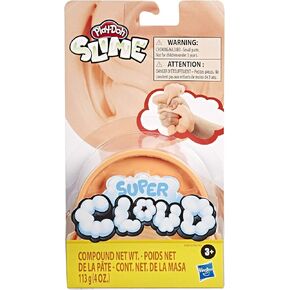 Play-Doh Super Cloud Single Can of Orange Fluffy Slime Compound for Kids 3 Years & Up