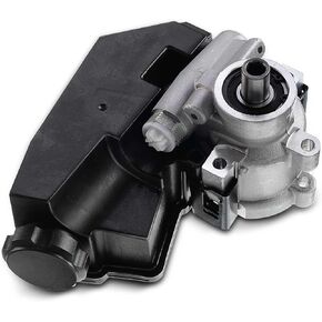 A-Premium Power Steering Pump, with Reservoir, Compatible with Jeep Grand Cherokee 1999 2000 2001 2002 2003 2004, 4.0L 4.7L, Replace # 5080551AB