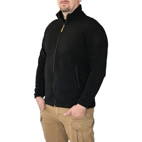 Men's Fleece Jacket - Outdoor Adventure Full Zip Warm Sweater