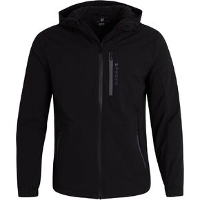 Spyder Men's Jacket - Full Zip Up Hood Spyderlite Jackets for Men - Soft Stretch Insulated Fleece Outdoor Jacket (S-XL)