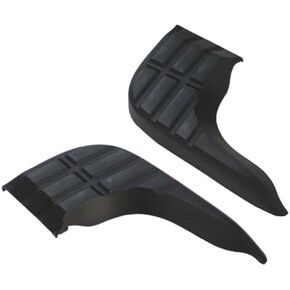 2Pcs Black Rear Bumper Panel Pedal Left and Right Compatible with Tundra 2014-2021 TO1197102 TO1196102