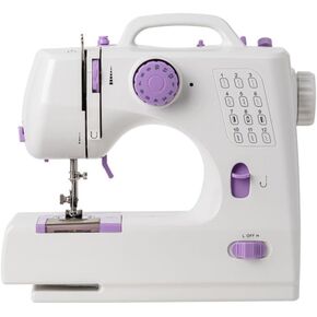 Portable Sewing Machine for Beginners,12 Stitches with Foot Pedal Mini Sewing Machine for Adult