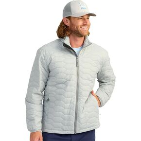 HUK Men's Scale Jacket, DWR Performance Fishing Coat