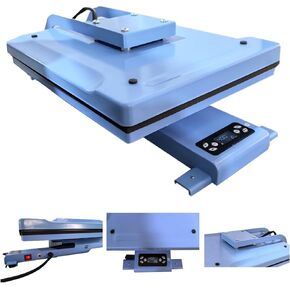 H-E New Easy Heat Press 16x20in Fully Automatic Control 16in x 20in Heat Press Machine Industrial Quality Digital Sublimation Heat Transfer Machine for T-Shirt Thick Thin Fabrics