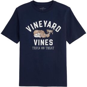vineyard vines Boys' Glow Mummy Short-Sleeve Tee