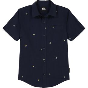 Quiksilver Boys' Short Sleeve Apero Classics Woven Button-Down Shirt