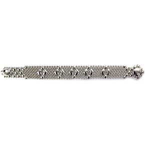 Liquid Metal by Sergio Gutierrez Bracelet B3-N SG - SG Black Velvet Pouch.Chrome Plated