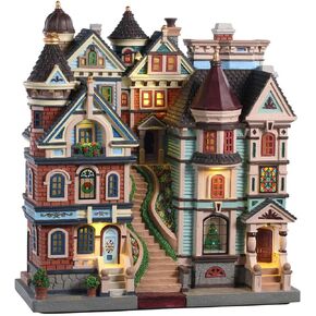 Lemax Houses on a Hill, Battery Operated (4.5V) #05617