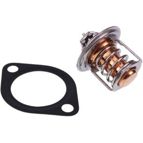 Thermostat W/Gasket 1E399-73010 16851-73270 Compatible with Kubota GL11000 D722