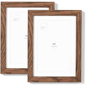 (18x24 in | 46x61 cm) Natural Solid Oak Wood Picture Frame Poster Frame Wall Photo Frame