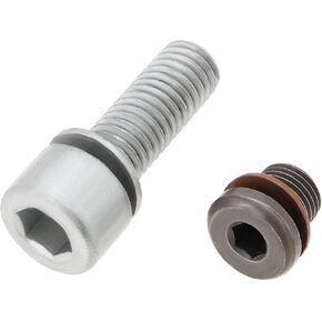 Car Locking Device Kit N90281802 + N91082701 Compatible with Audi Compatible with SEAT Compatible with Skoda Compatible with VW Screw Plug