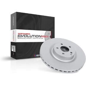 Power Stop EBR820EVC Front Evolution Genuine Geomet® Coated Brake Rotor For Porsche Cayenne 2003-2006, Porsche Cayenne 2008-2010, Volkswagen Touareg 2004-2017 [Model Specific]
