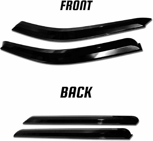 شريط عاكس النافذة الجانبية JSP خارج القناة، واقي المطر لكيا سول 2020-2022، أكريليك دخاني داكن، شريط لاصق مثبت على الرياح/الشمس/المطر، مجموعة من 4 قطع in Kuwait