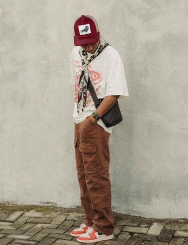 WOLFHUNT قبعة سائق الشاحنة الرجال النساء قبعة بيسبول 6-لوحة Ballcap قبعة Snapback قابلة للتعديل شبكة الظهر، مثالية للمناسبات غير الرسمية والخارجية in Saudi Arabia