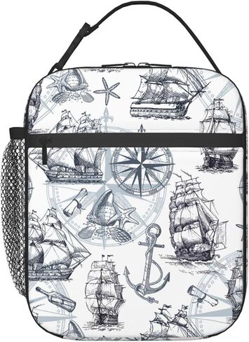 Lunch Box for Kids Girls Boys Car Pattern Lunch Bag Cooler Tote Reusable Insulated Lunch Bag Container Gifts for Office Picnic Travel Work School in Saudi Arabia