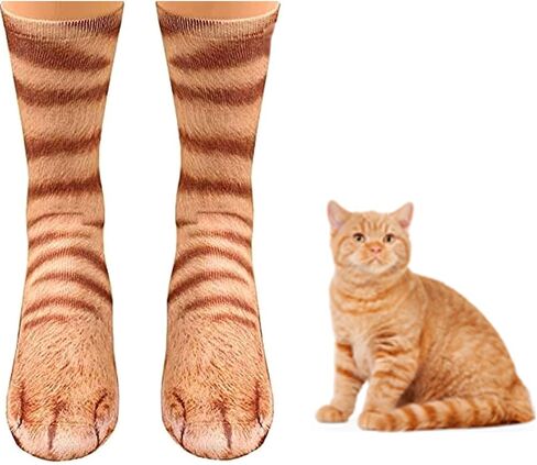 Valpeak 3D Cat Mask, Cat Headband, and Funny Cat Socks with cat Tails in Saudi Arabia