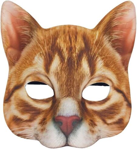 Valpeak 3D Cat Mask, Cat Headband, and Funny Cat Socks with cat Tails in Saudi Arabia