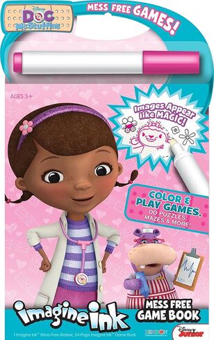 كتاب ألعاب مجاني من Bendon Publishing Doc McStuffins Imagine Ink Mess Free in Saudi Arabia