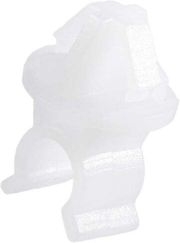 Hood Prop Rod Clip Retainer Fit for Mitsubishi Lancer - Pack of 1 White Durable Material in Saudi Arabia