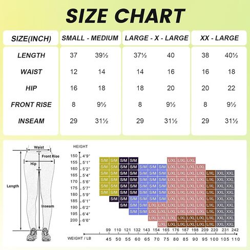 Syrinx 7 Pack Leggings for Women - High Waisted Tummy Control Soft Yoga Pants for Workout Running in Saudi Arabia