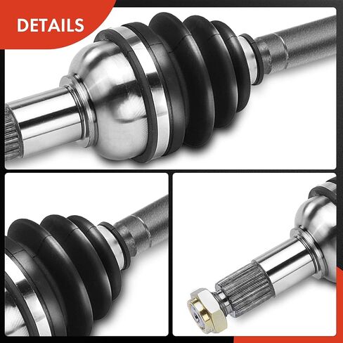 A-Premium Pair (2) Front CV Axle Shaft Assembly Compatible with Yamaha Grizzly 700 2014 2015, Driver and Passenger Side in Saudi Arabia