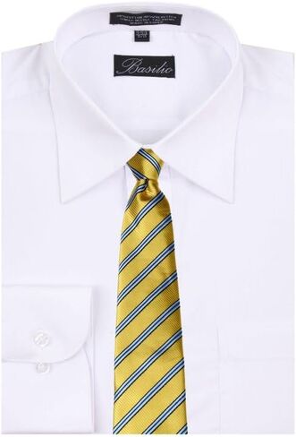 Basilio XL-ZIP-12803 - Mens XL Zipper pre made Stripe Extra Long Zipper Designer Necktie in Saudi Arabia