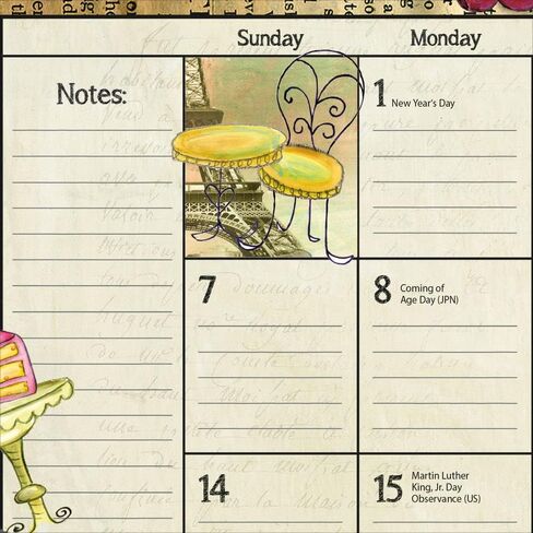 LANG Color My World 2025 Deskpad (25991010026) in Saudi Arabia