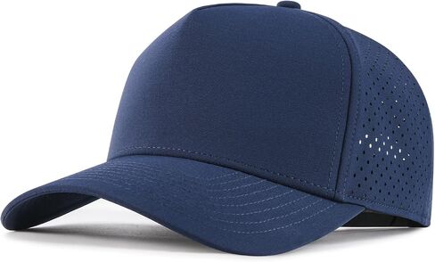 قبعة بيسبول للرجال من BOTVELA قابلة للتعديل، قبعة بيسبول ذات فتحة تهوية للتبريد، قبعة شبكية مقطوعة بالليزر in Saudi Arabia