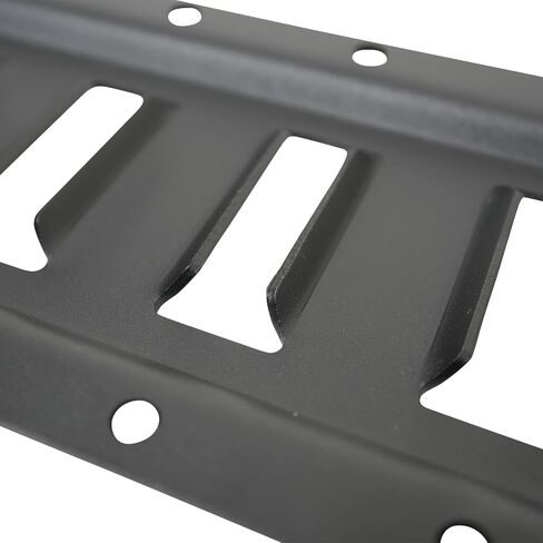 2 قدم E Track Tie-Down السكك الحديدية الأفقية E-Track Bolt-On Tie Down Rail لإدارة البضائع على الشاحنات والمقطورات والشاحنات الصغيرة والشاحنات الصغيرة (2-Pack، أسود) in Saudi Arabia