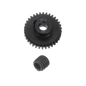 uxcell Mod 1 34T Pinion Gear 8mm Bore Hardened Steel Motor Rack Spur Gear for RC Car Truck Gear Drive