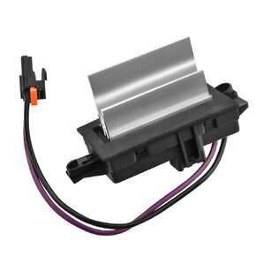 AC Blower Motor Resistor Blower Control Module Compatible with GMC Sierra Envoy Yukon, Chevy Silverado Avalanche Suburban Tahoe, Cadillac Escalade 15-80567 89018778 4P1516