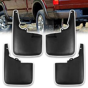 Mud Flaps for Trucks Mud Guards Compatible with 2011-2016 Ford F250 F350 F450 F550 Super Duty with Fender Flare 4pcs Splash Guards Front & Rear