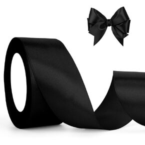 شريط أزرق فاتح لعيد الميلاد لباقة الزهور، شريط ساتان أزرق، 25 ياردة، شريط أزرق فاتح 1.5 بوصة لتغليف الهدايا، أشرطة باقة لباقات الزهور، شريط عيد الميلاد الأزرق للشعر in Kuwait