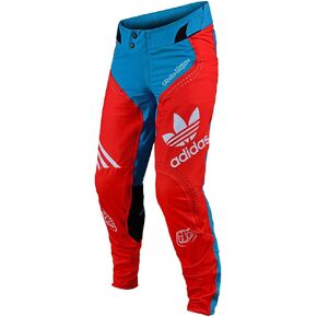Troy Lee Designs Official Ultra Limited Team Edition | Motocross | Offroad | Pants (28, Ocean/Flo Orange)