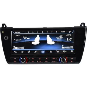 10 inch Touch Screen car Climate Control Replacement for 2011 2012 2013 2014 2015 2016 2017 BMW F10 F11 5 Series LED air Conditioning Screen AC Panel Upgrade