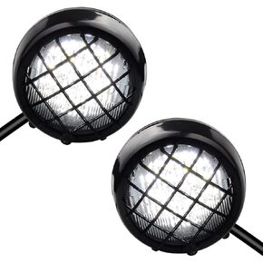 LED Headlights Assembly for 1987-2006 Yamaha Banshee Wolverine Warrior Big Bear Kodiak