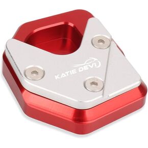 For Panigale V4 S 2018-2022 StreetFighter V4 V4S 2020-2022 Motorcycle CNC Kickstand Sidestand Stand Extension Enlarger Pad （red）