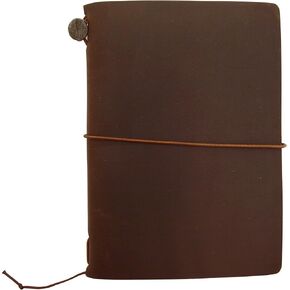 Midori Traveler's Notebook Journal Passport Size - Brown