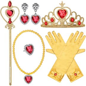 Princess Dress Up Accessories for Girls Cosplay Costume Halloween Christmas Party