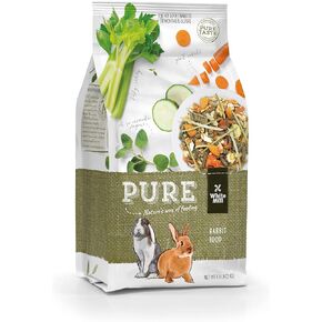 Witte Molen Pure Rabbit Food Seed Mixture Carrot & Celery Dry Food, 4.4 lbs, (Mini Rex, Lionhead Rabbit, English Lop, Dutch Rabbit) (3 Pack Pure Rabbit Food Seed, Carrot & Celery)